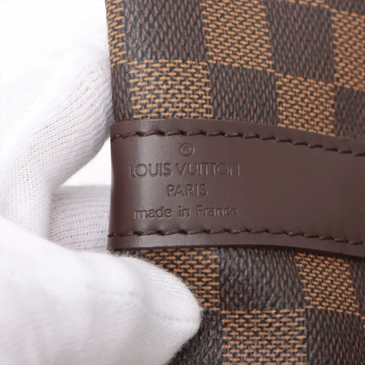 Louis Vuitton Damier Keepall Bandrière 55 N41414 MB0026 Brown
