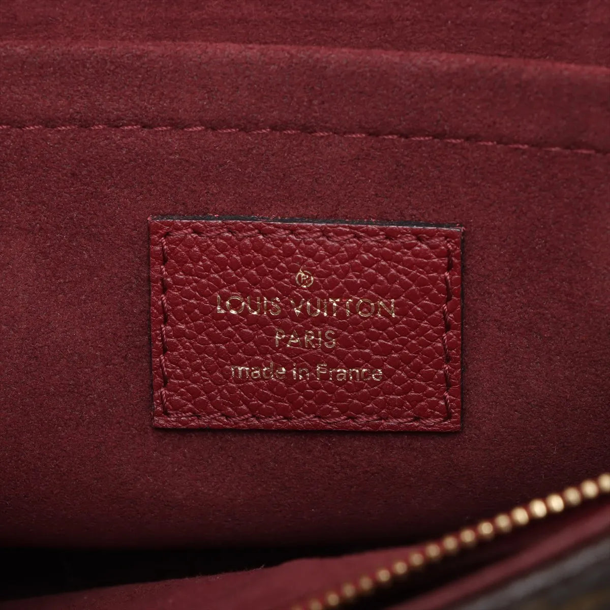 Louis Vuitton Monogram x Taurillon Saint-Placide M43715 Brown x bordeaux