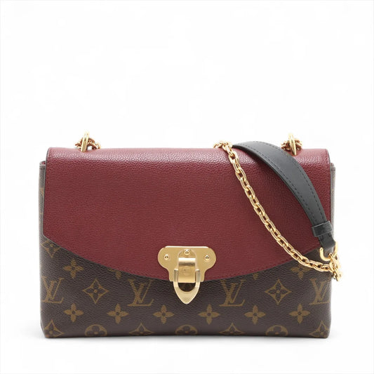 Louis Vuitton Monogram x Taurillon Saint-Placide M43715 Brown x bordeaux