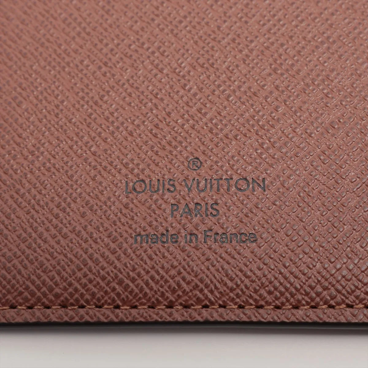 Louis Vuitton Monogram Agenda Poche R20503 Brown Notebook cover