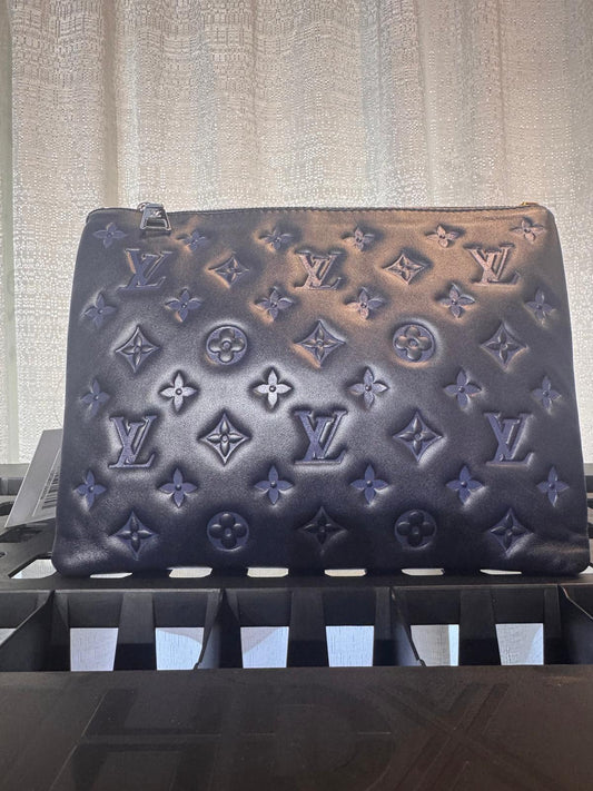 Louis Vuitton Navy Coussin PM