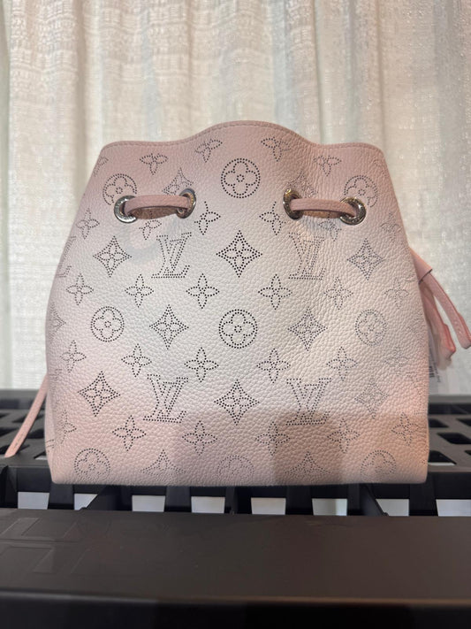 Louis Vuitton Pink Ombre Mahina Bucket Bag