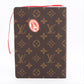 Louis Vuitton Monogram Kye clemance Model Number DF0167 Brown x red notes GI0208