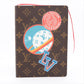 Louis Vuitton Monogram Kye clemance Model Number DF0167 Brown x red notes GI0208