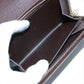 Louis Vuitton Damier Porto Monevier Tresor Brown Compact Wallet