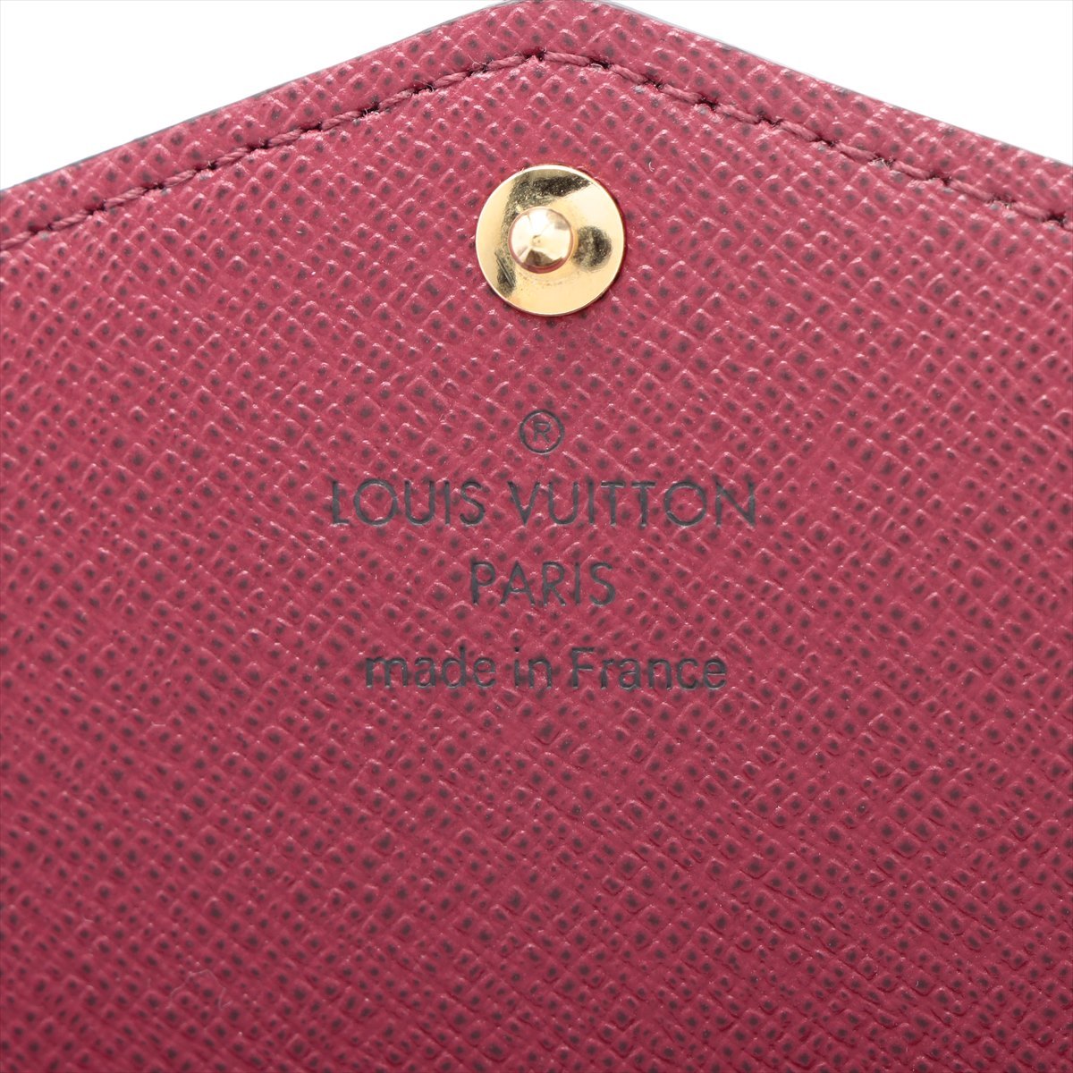 Louis Vuitton Monogram Portefeuille Sarah M62234 SN2220 Fuschia Wallet