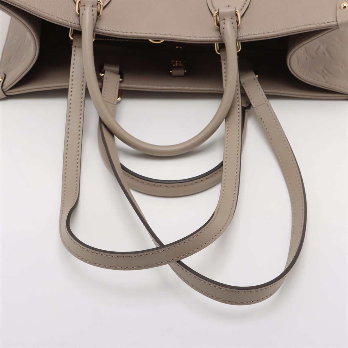 Louis Vuitton monogram empreinte On the Go MM M45607