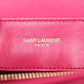 Saint Laurent Paris Lulu Leather Chain Shoulder Bag Pink 494699