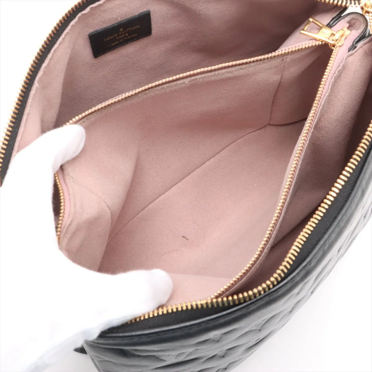 Louis Vuitton Monogram embossed Coussin PM M57790