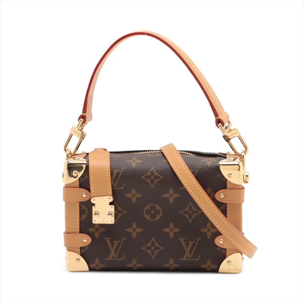 Louis Vuitton Monogram side trunk mm M46358 Brown