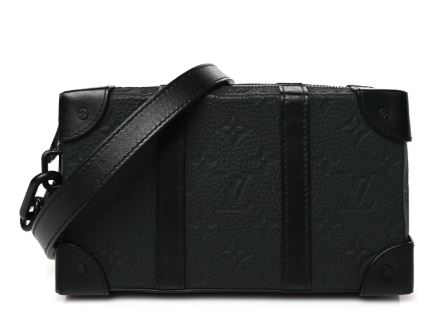 Louis Vuitton Black Empreinte Taurillon Soft Trunk Wallet