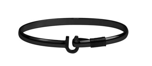 Titanium Hook Bracelet 4mm 7"