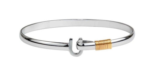 Titanium Hook Bracelet 4mm 6.5”